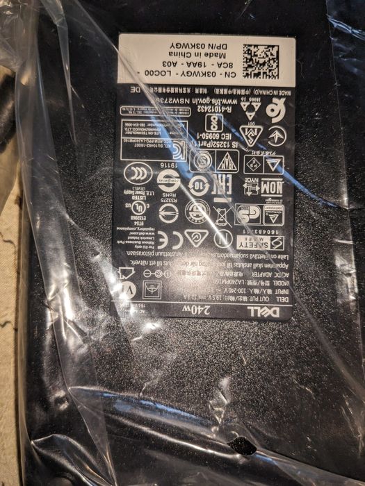 Dell Thunderbolt TB16 док-станция с блоком питания 240 Вт