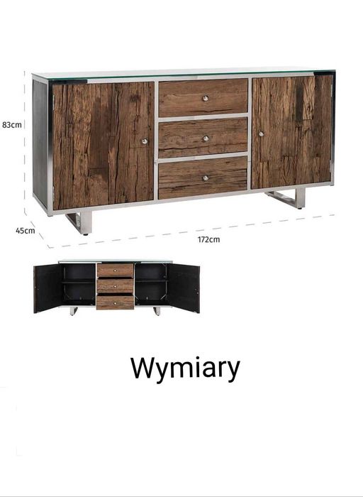 Drewniana komoda Kensington