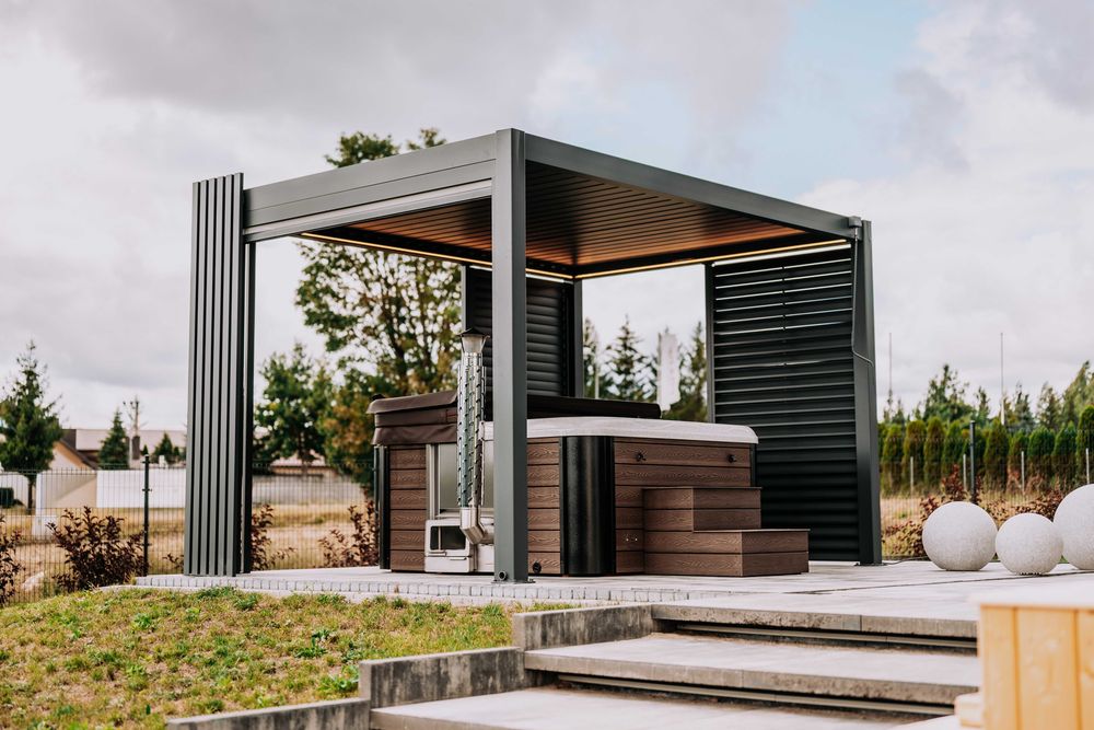 Pergola Ogrodowa Aluminiowa 3×3 PRESTIGE