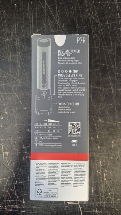 Latarka ledlenser p7r