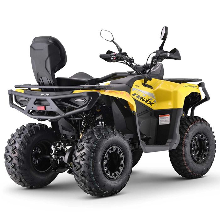 MEGA Quad ASIX GLADIATOR 200 Homologacja na 2 osoby Hak+Wyciągarka NOWOŚĆ
