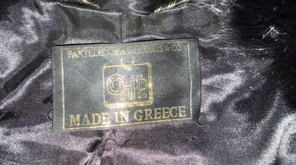 Норкова шуба натуральна чорна, Греція