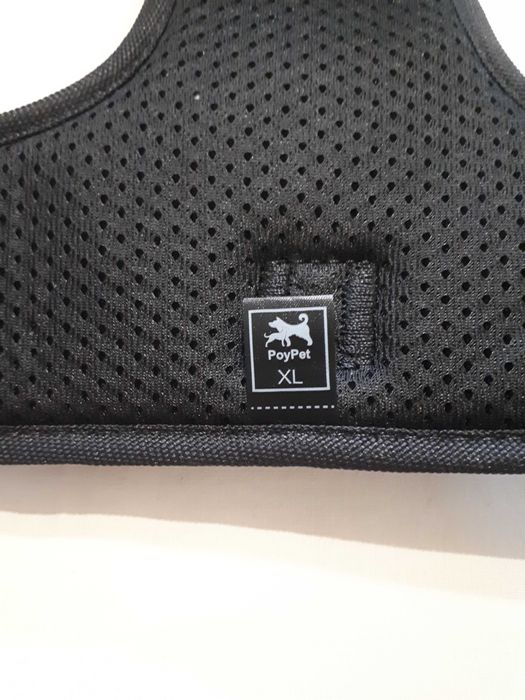 Шлейка для собак без тяги PoyPet, світловідбивна з переднім повідцем