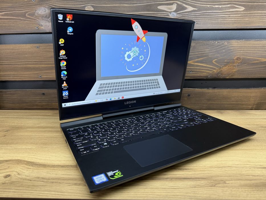 Lenovo Legion Y7000P 15,6"144Hz i7-8750H/16GB/256M2/0% зносу