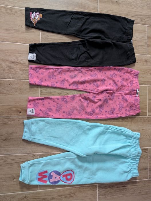 Spodnie 3 szt. Psi patrol 110/116