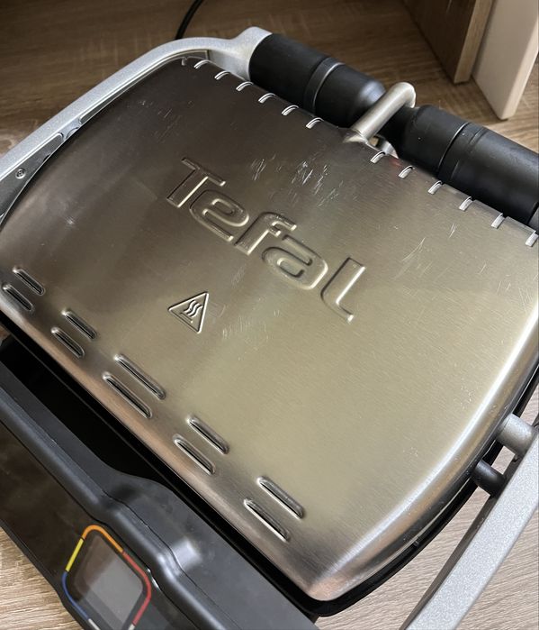 контактний гриль TEFAL OptiGrill Elite GC750D30 у відмінному стані