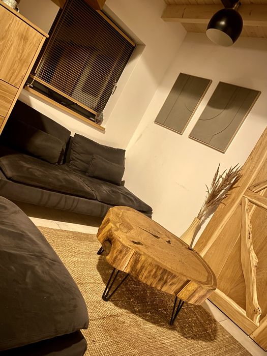 Domek  z banią z widokiem na góry  Łomnica- Góry Sowie