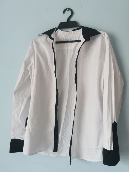 Biała koszula męska L