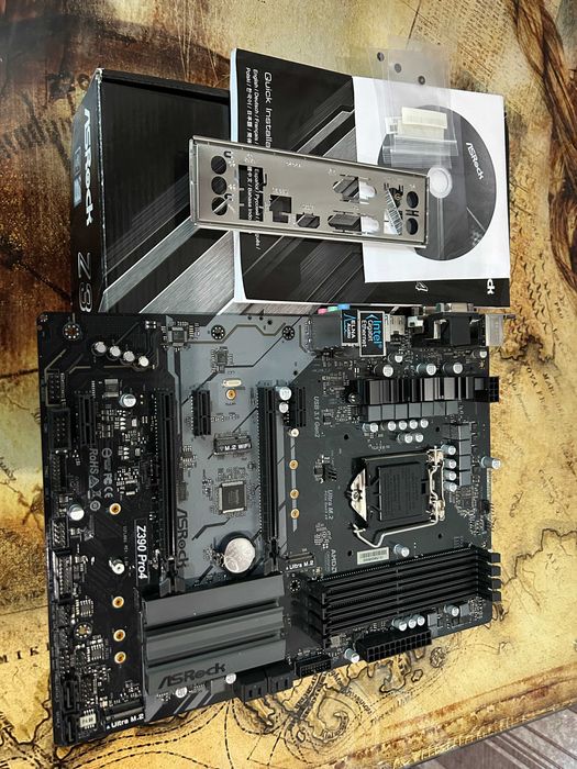asrock z390 pro4 - Купить электронику - Цены на OLX.ua