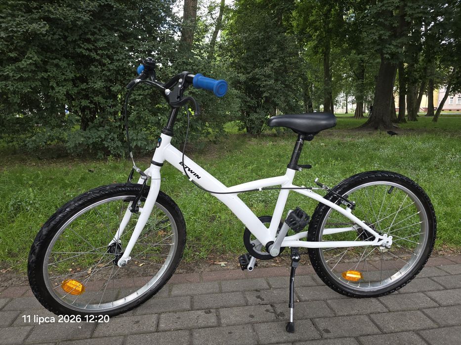 Rower Btwin 20 biały