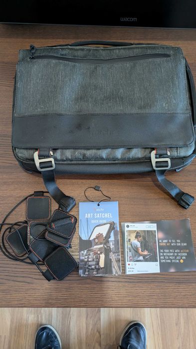 Etchr Art Satchel — Mala Profissional para Artistas