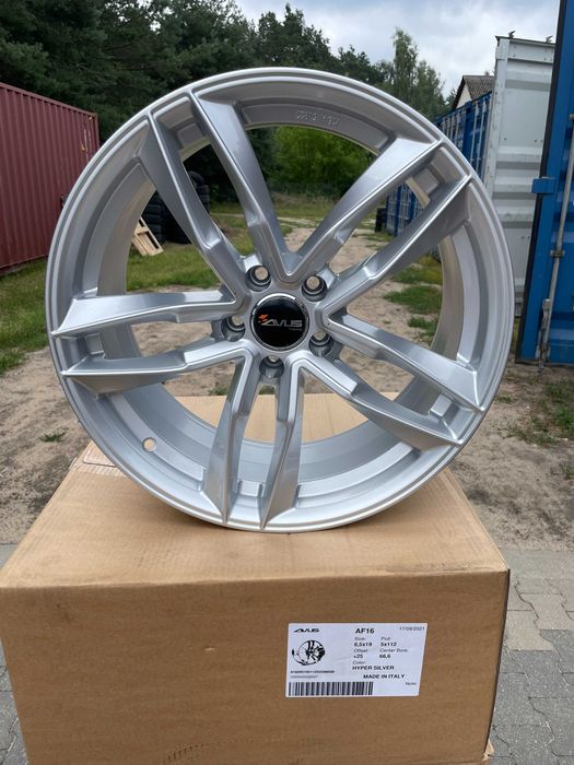 Okazja felgi AUDI A4 A5 A6 VW CUPRA Avus 5x112 8,5Jx19 ET25 66.6 NOWE