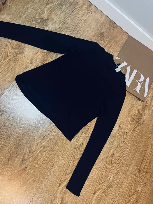 H&M 38 M czarny golf sweter bluza klasyczny