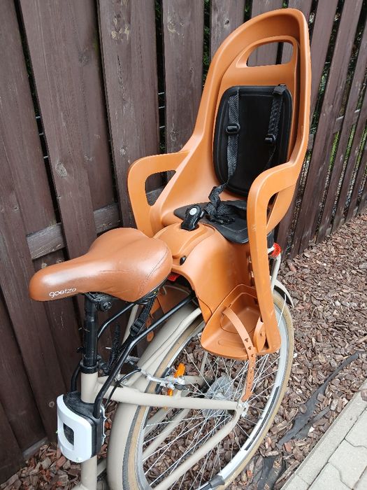 Fotelik rowerowy Polisport Groovy CFS carmel brown/black