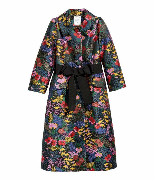 H&M  Erdem  płaszcz Trend Studio Elegancki