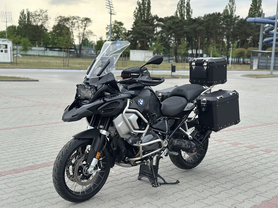 BMW GS1250 Adventure r.2022, triple black, fabrycznie obniżany