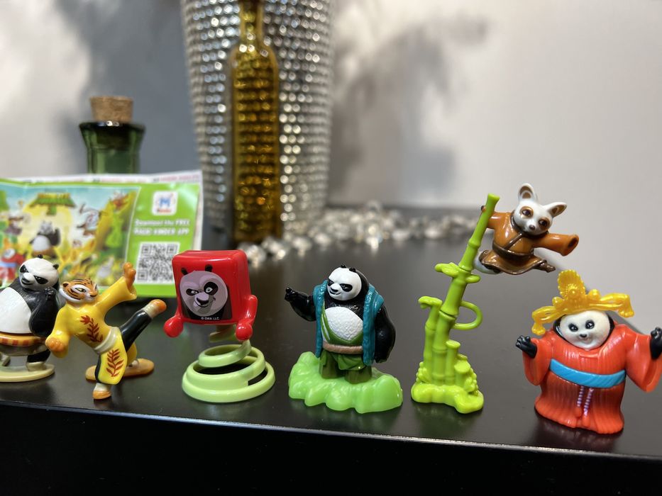 Панда Кунг Фу киндер игрушки панда коллекция