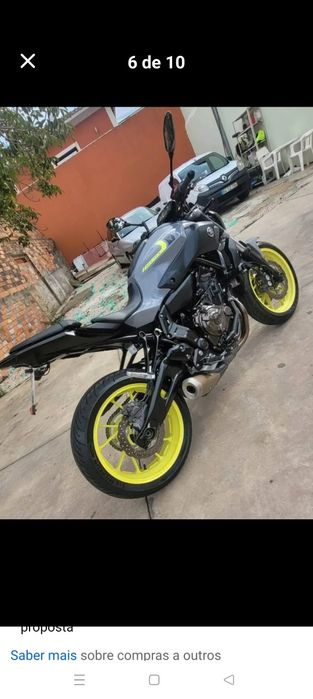 Yamaha MT 07 2017
