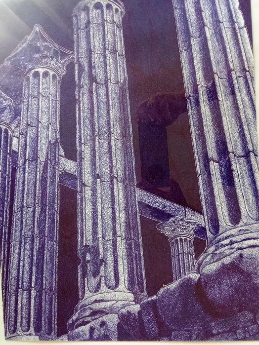 Quadro original templo Évora