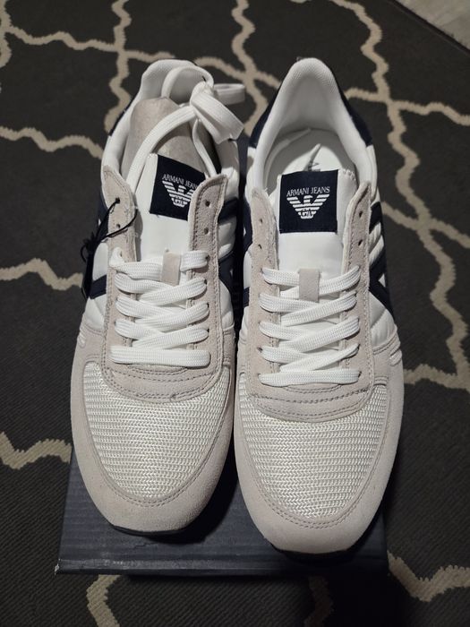 Meskie buty Armani rozm 44 jasne