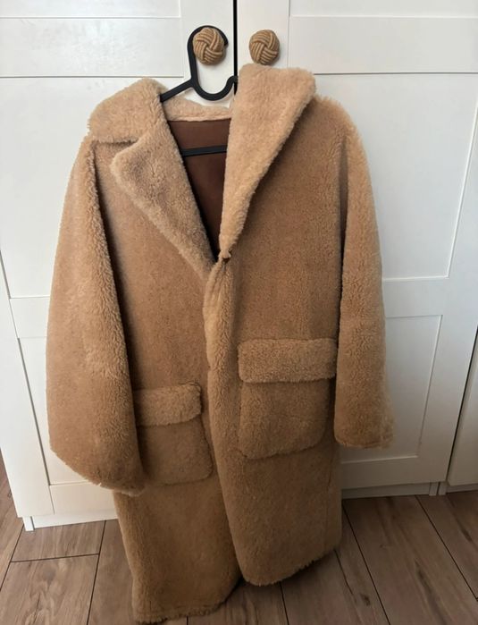 Kożuszek kożuch Mango dwustronny rozmiar 34 xs