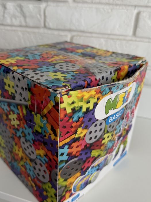 Klocki Meli Basic około 1170 elementów + 30 klocków Marionex
