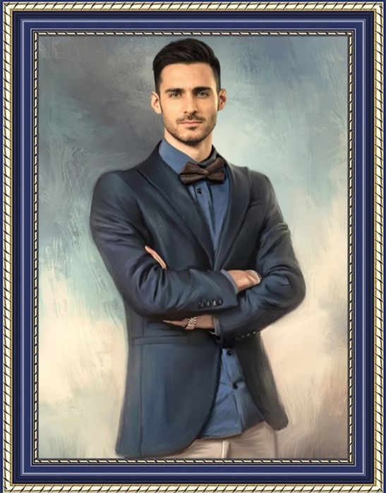 Портреты в образах, маслом на холсте