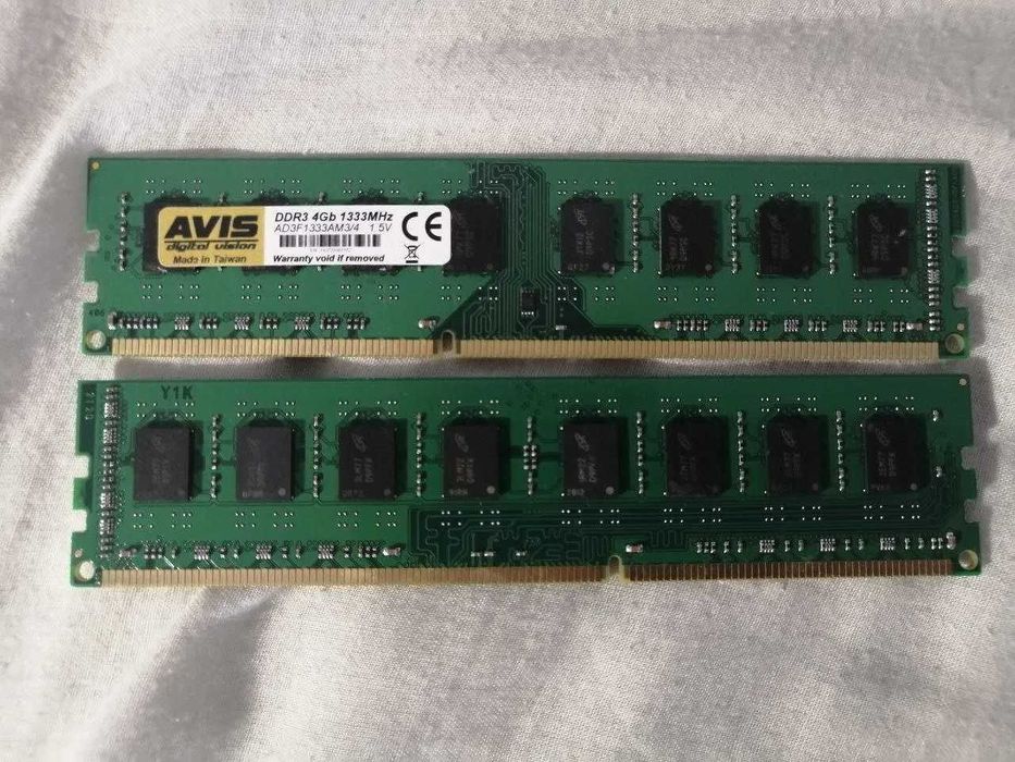 Оперативка DDR3-1333 4Gb - AVIS AD3F1333AM3/4