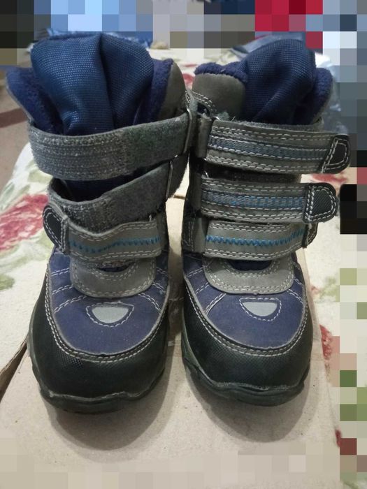 Кожаные кросы хайтопы Lasocki на липучках,орто босоножки, термо сапоги