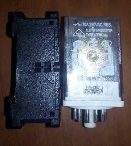 Реле промежуточное на 220 В DC relpol