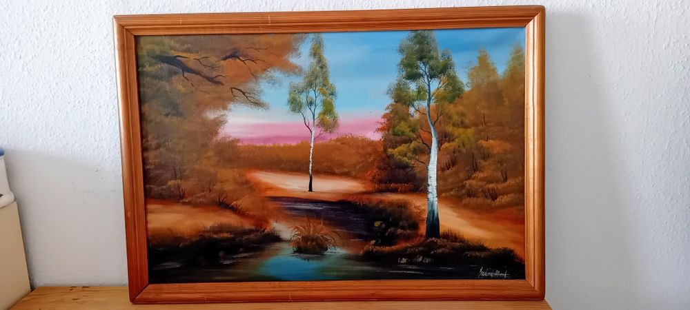 Obraz olejny na płótnie sygn.Sztark