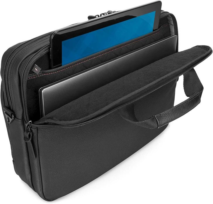 Mala em couro de poliuretano para portátil Dell Premier Slim 14 (NOVA)