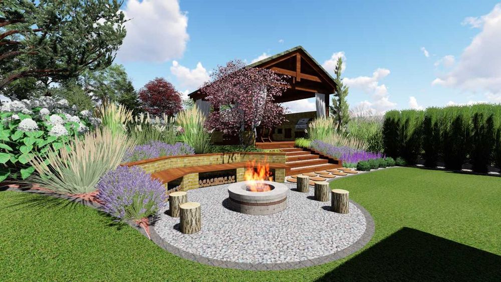 Projektowanie OGRODÓW, wizualizacja ELEWACJI gratis