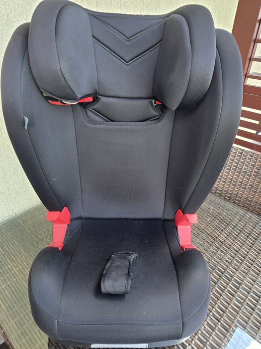 Fotelik Axid Bigkid 2 Premium (15-36 kg) ISOFIX,  system ASIP, czarny