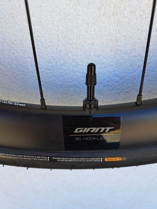 Rodas Carbono Giant SLR2 36 (Novas) + Pneus Giant Gavia Fondo 1