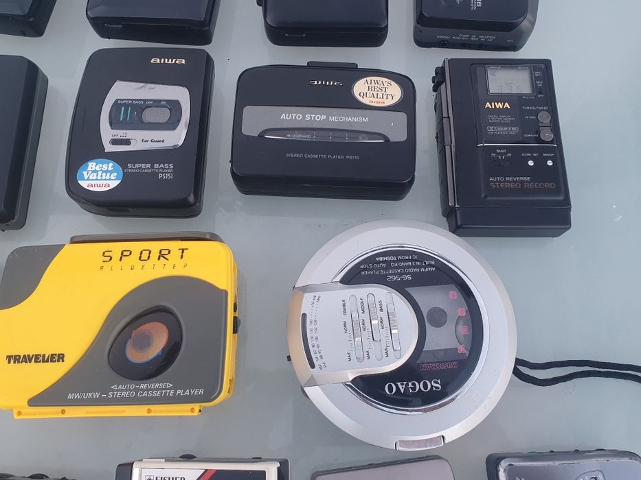 Odtwarzacze kaset magnetofonowych -walkmany