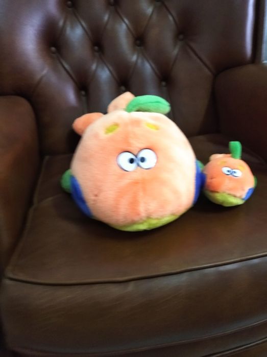 Peluche peixes cor de laranja