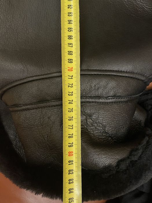 Жіноча натуральна дублянка. Модель Авіатор. Нова. Розмір Л-ХЛ!