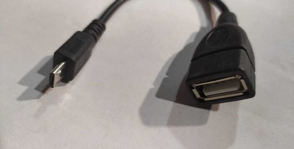 Kabel Adapter Micro USB -  OTG  Przejściówka