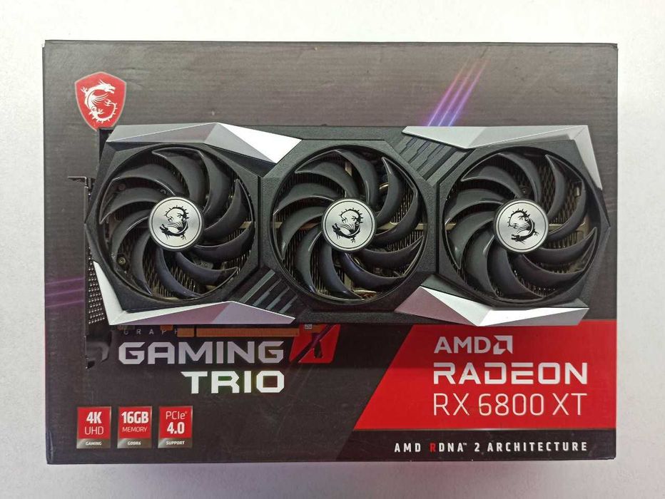 Відеокарта MSI RX 6800 XT Gaming X Trio 16GB