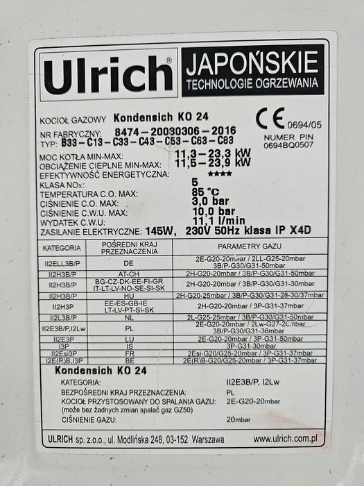 Ulrich kondensich ko24