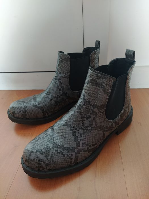 Botas Seaside Pele de cobra