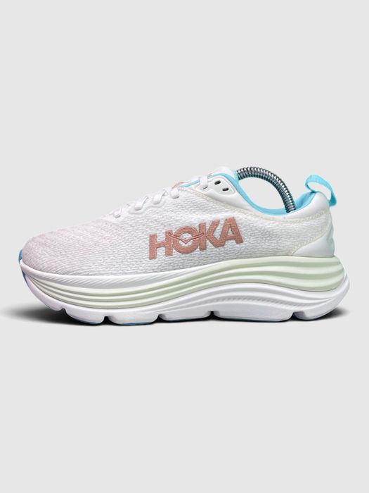 Buty Sportowe Hoka Gaviota 5 Wide Biały Jasnoniebieski Rozmiar 38