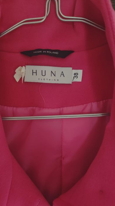 Płaszcz damski M/L fuksja