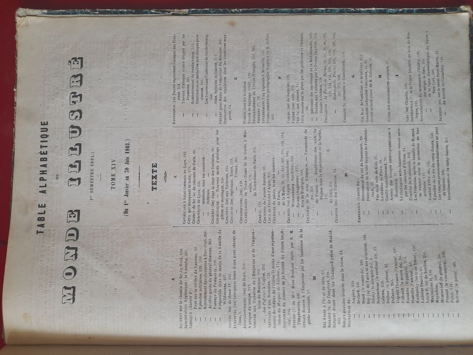Le Monde Illustré 1863 e 1864