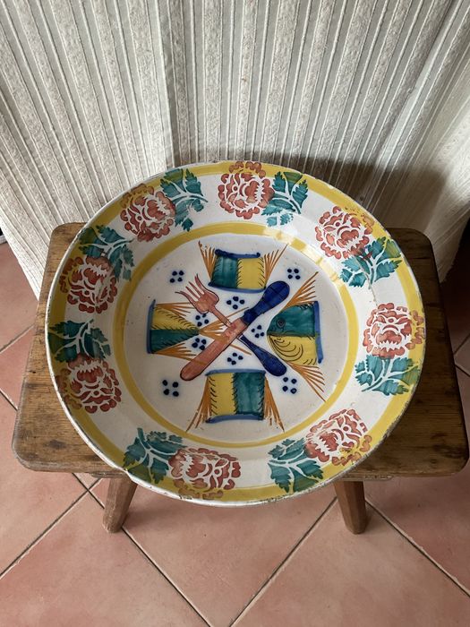 Prato faianca Bandeira