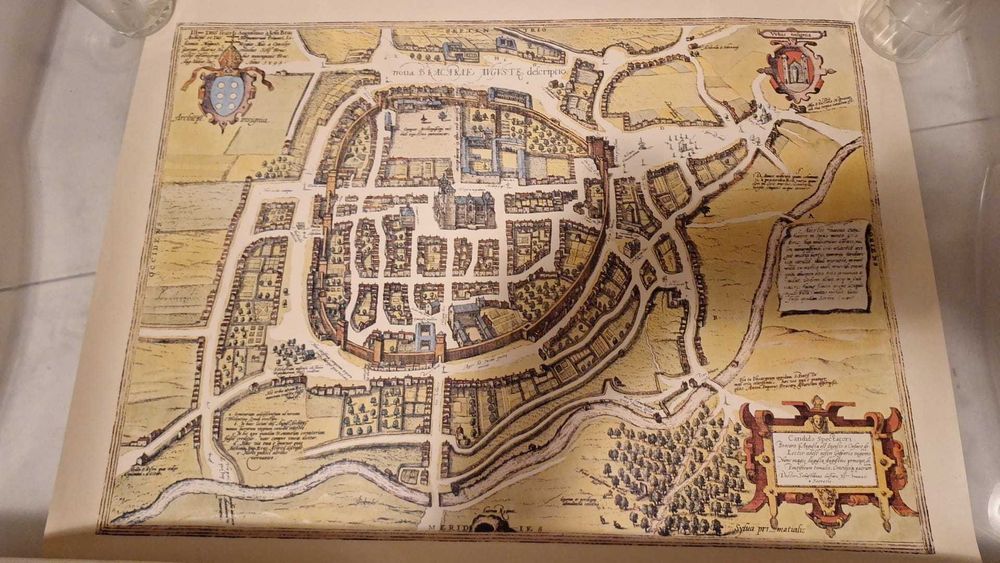 Planta Histórica de Braga – Bracara Augusta