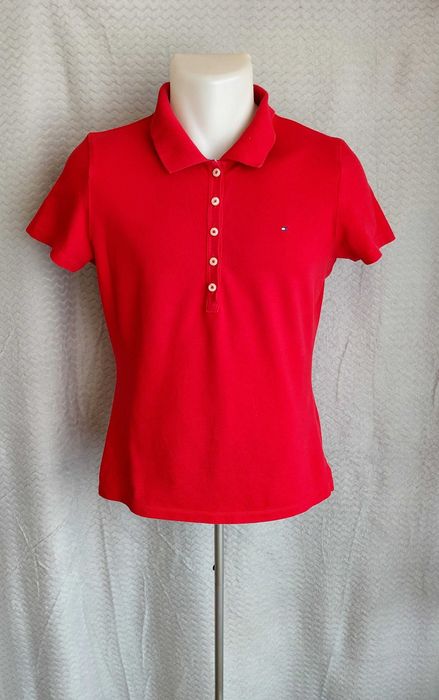 Tommy Hilfiger piękna damska koszulka polo
