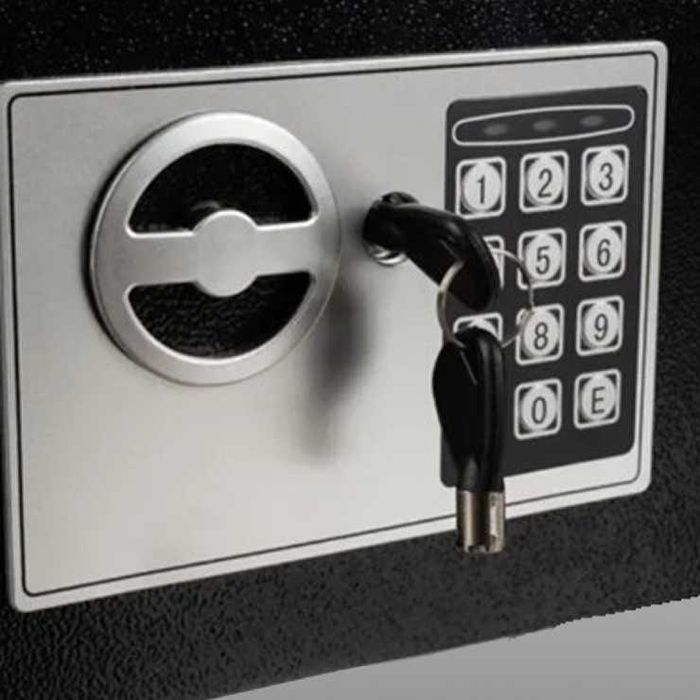 Сейф електронний 10 л з кодовим замком і ключами ТМ Malatec (Польща)