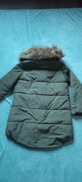 Kurtka parka zimowa khaki oversize Diverse